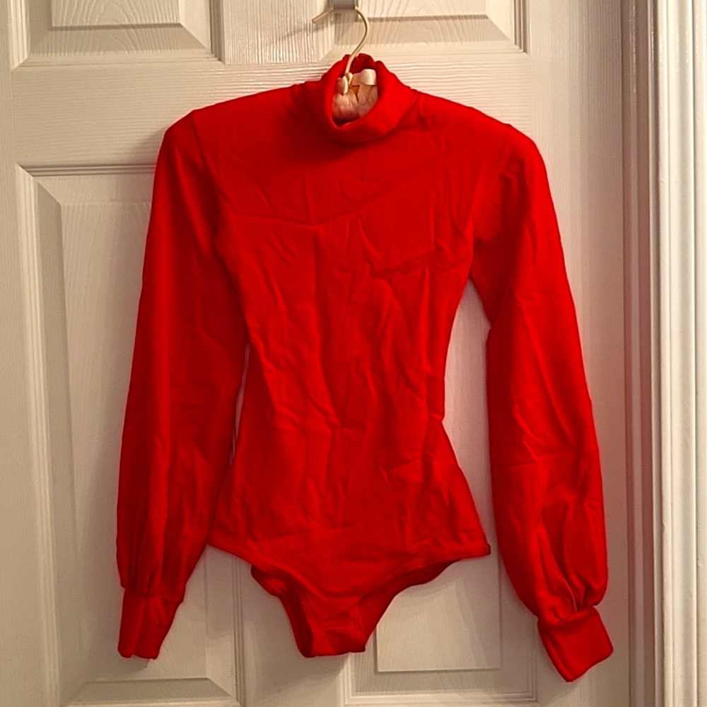 Vintage Red Bodysuit